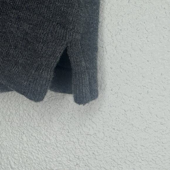 Ralph Lauren Baby Boy 1/4 Zip Sweater Size 3 months Gray Pony Logo Cotton Blend - Picture 3 of 8